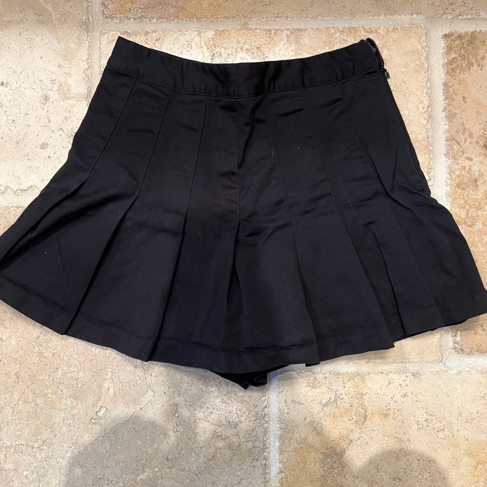 Black Tennis Skort